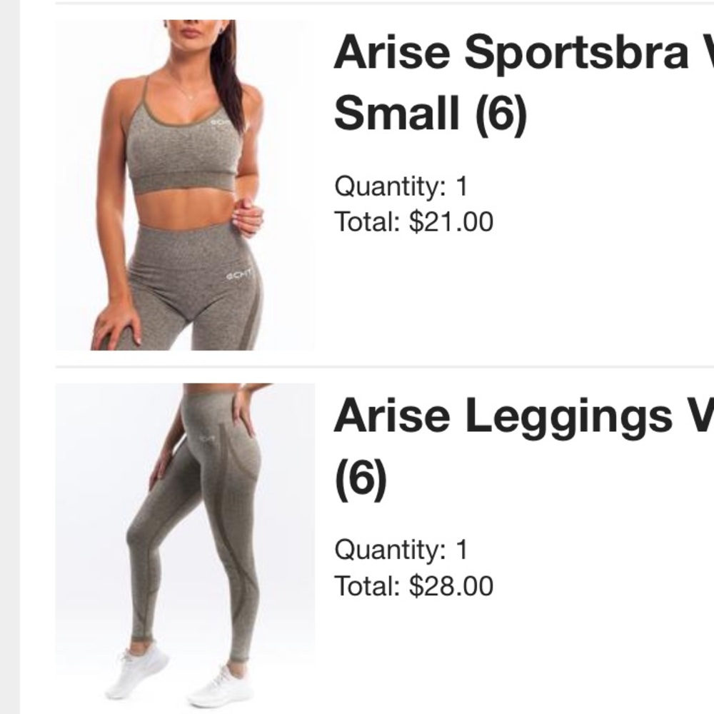 ECHT Workout set